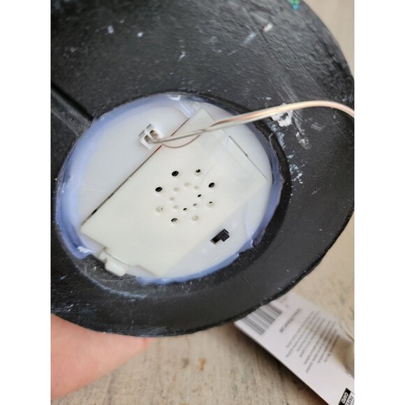 Black skeleton parcel multicolored light up Halloween unique prop decor - Picture 10 of 10